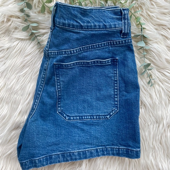 MADEWELL High-Rise Denim Shorts - Picture 6 of 8